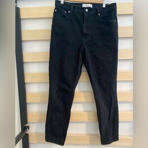 Abercrombie Black High Waist Skinny Jeans